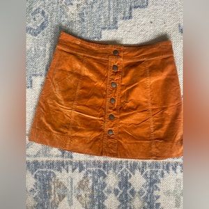 Madewell button up skirt EUC